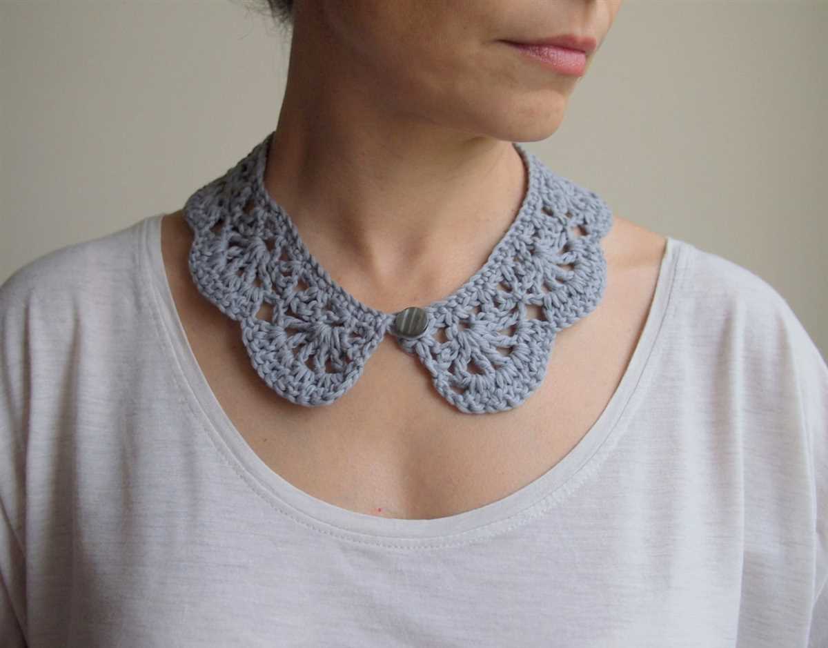 Knit peter pan collar pattern