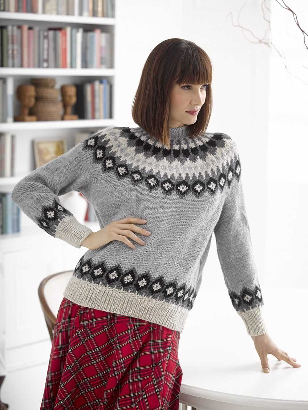 Knitting pullover patterns free