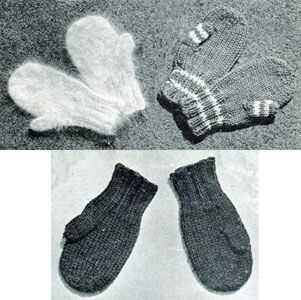 Free hat and mitten knitting patterns