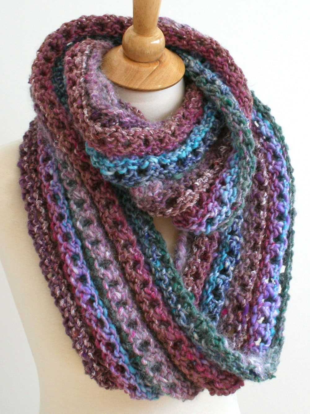 Free easy cowl knitting patterns