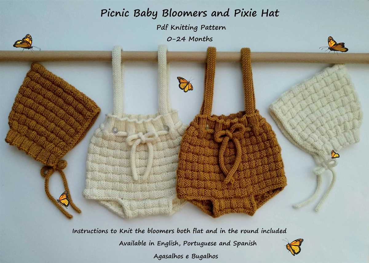 Knit bloomers pattern