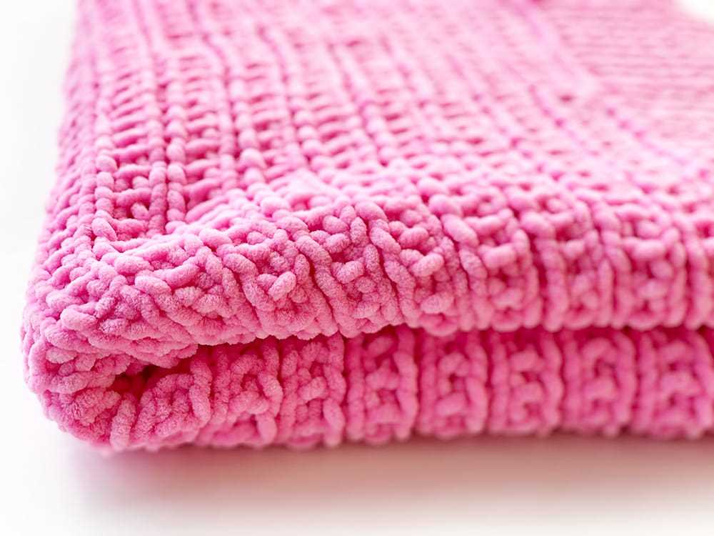 Hand knit blanket patterns