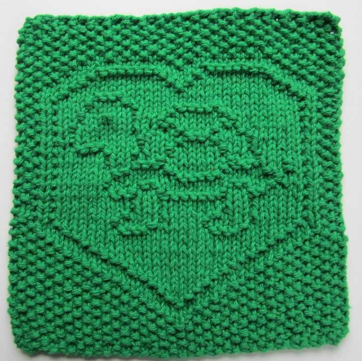 Ravelry free knit dishcloth pattern