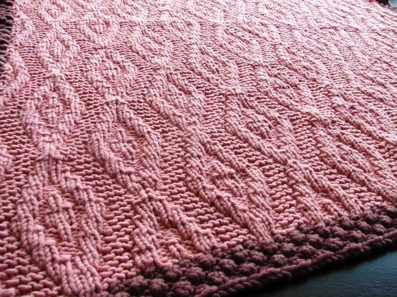 Free blanket knitting patterns australia