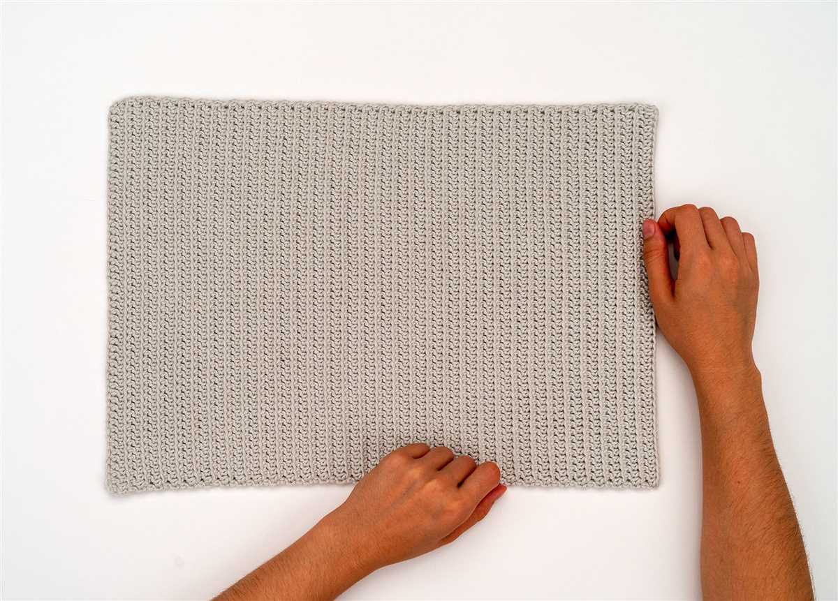 Knitted placemat patterns free