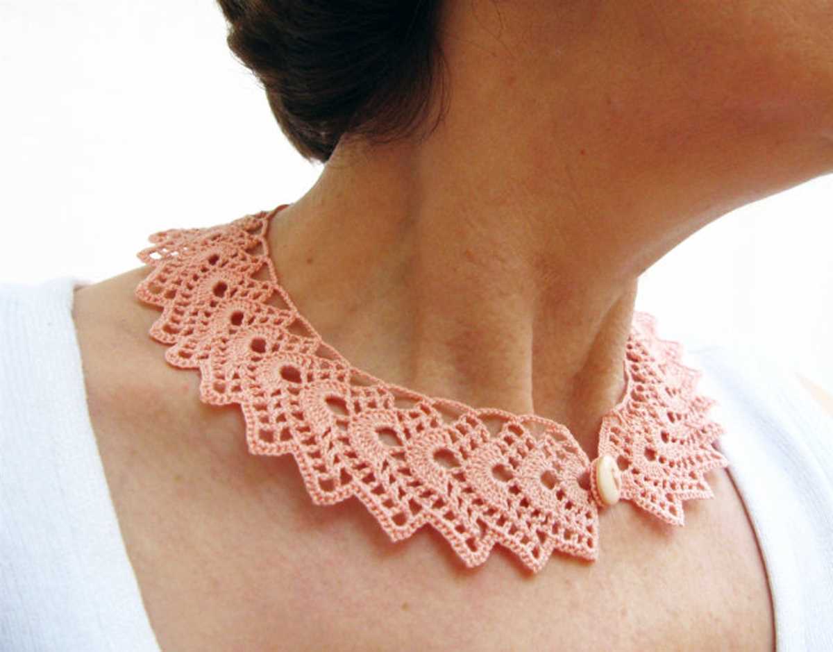 Knit peter pan collar pattern