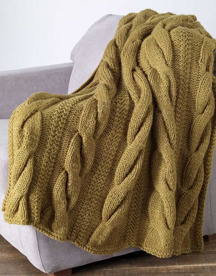 Hand knitted throw patterns