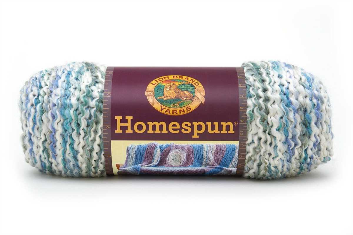 Lion brand homespun knitting patterns