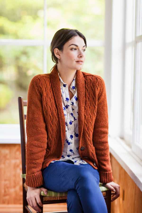 Loose cardigan knitting pattern
