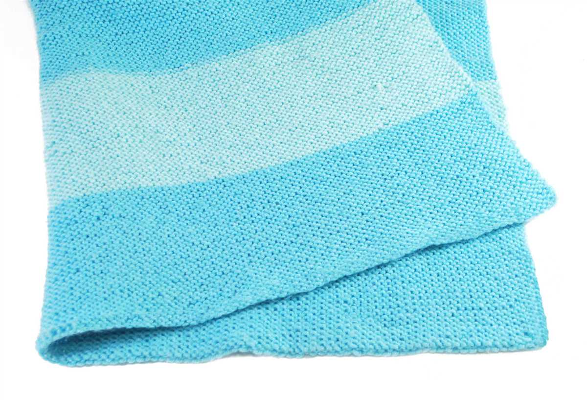 Hand knit blanket patterns