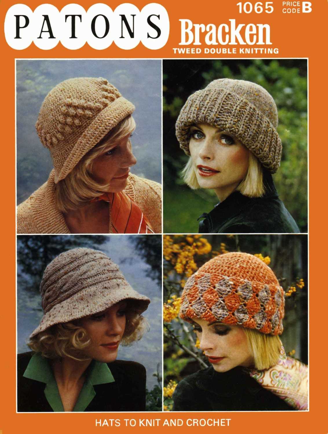 Easy cloche hat knitting pattern