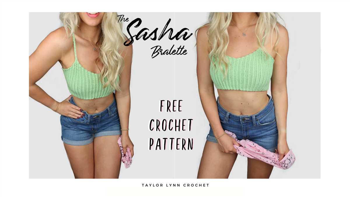 Stylish and versatile bralette knitting patterns - enjoy beautiful designs for free! Free bralette knitting patterns