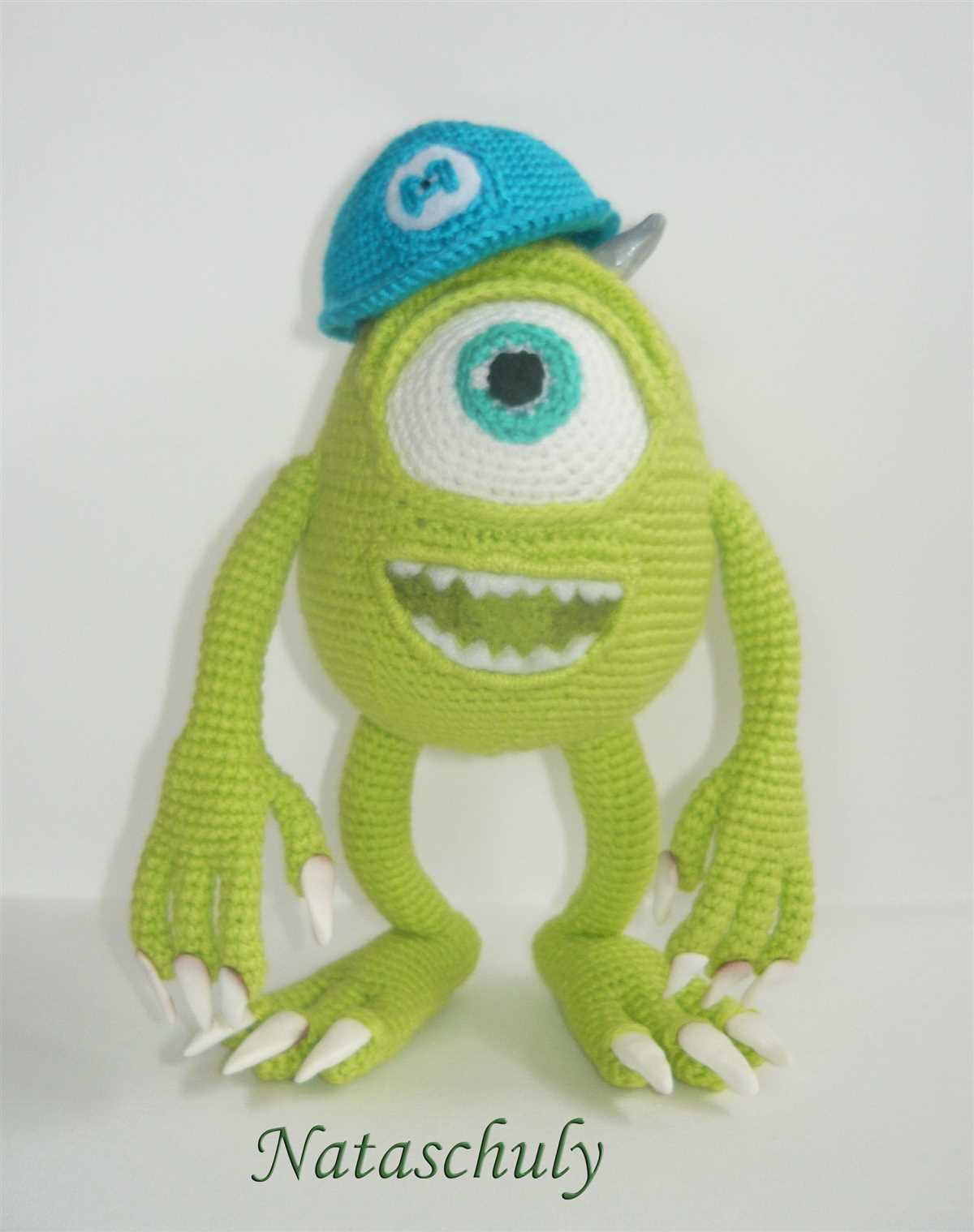 Mike wazowski knitting pattern