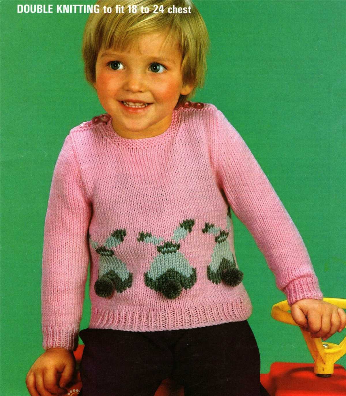 Childrens jumper knitting patterns