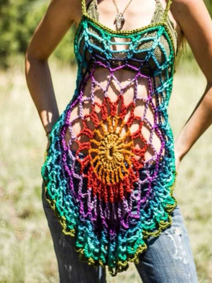 Swimsuit cover up knitting pattern