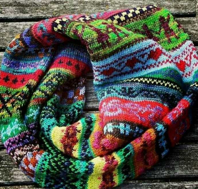 Ravelry knitted scarf patterns