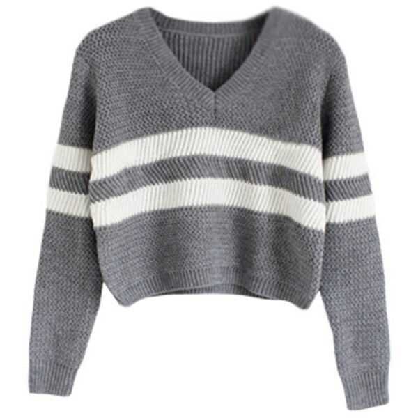 Long sleeve crop top knitting pattern