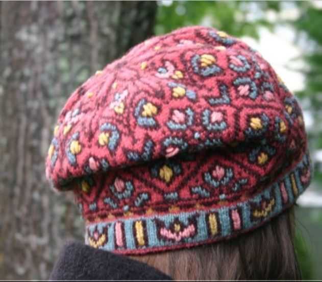 Free fair isle headband knitting pattern