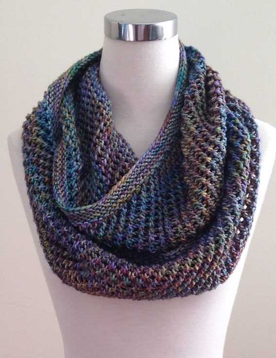 Endless scarf knitting pattern