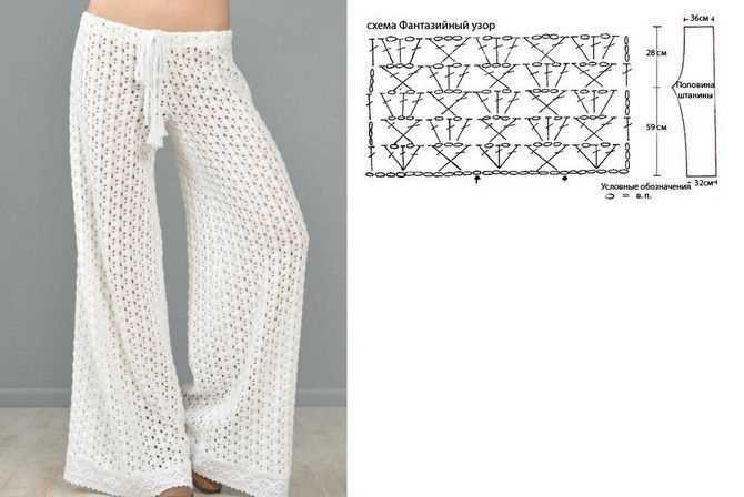 Knit pants pattern