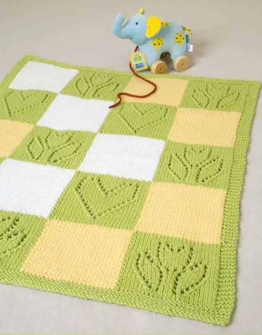 Free elephant blanket knitting pattern