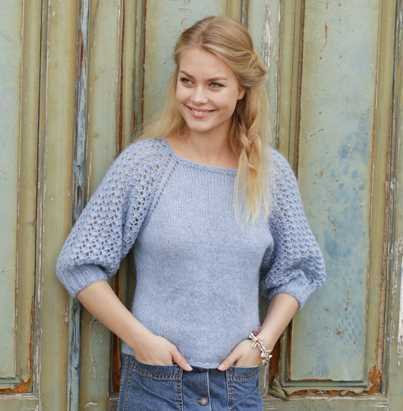 Sleeveless sweater knitting pattern