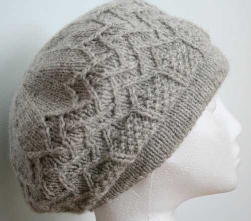 Basic beret knitting pattern