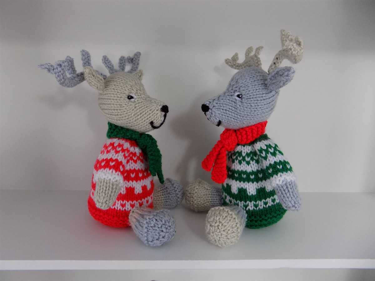 Beginner christmas knitting patterns