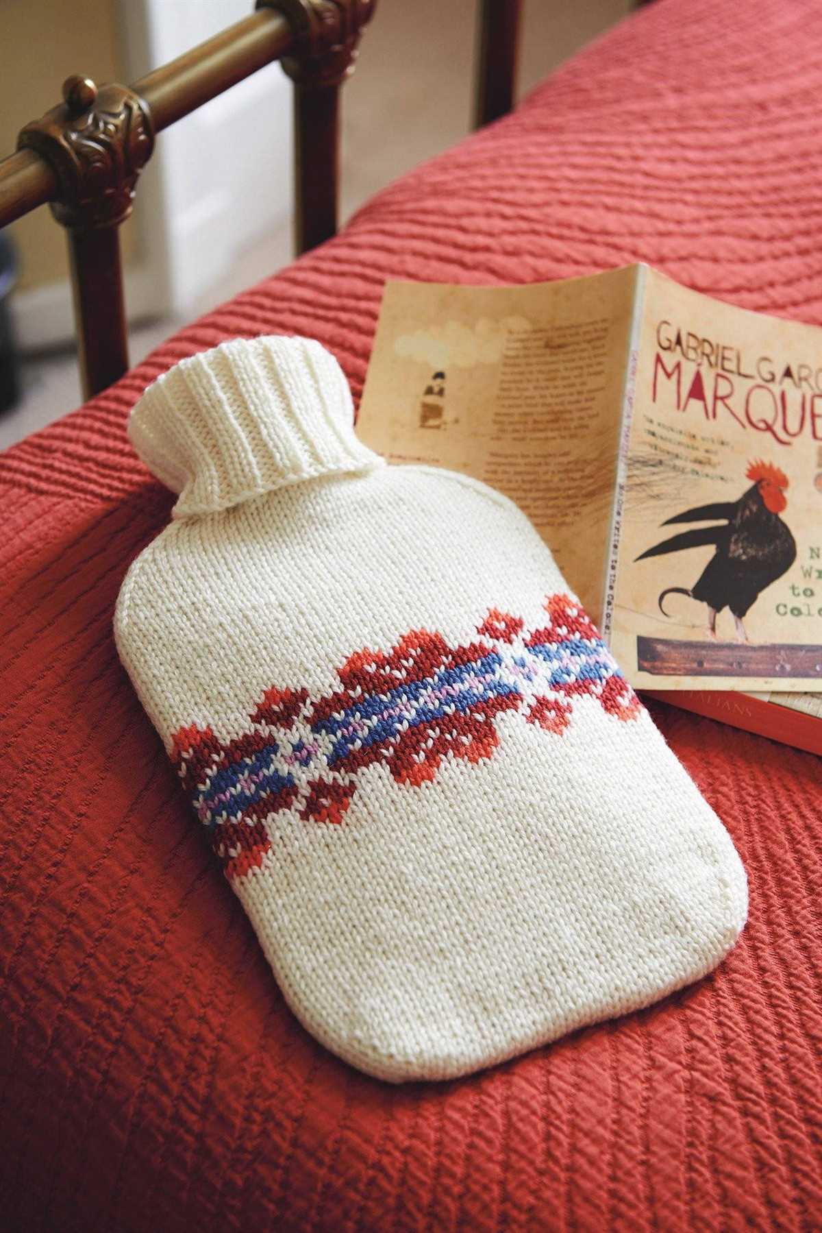 Free hot water bottle knitting pattern