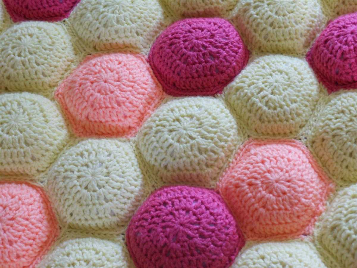 Beekeeper's quilt knitting pattern