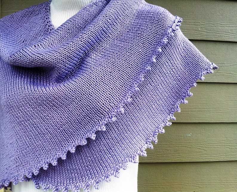 Knitted pocket shawl patterns free
