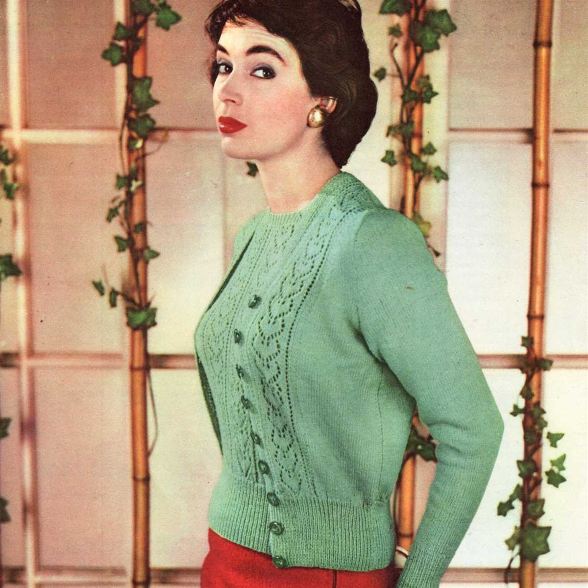 Vintage womens knitting patterns