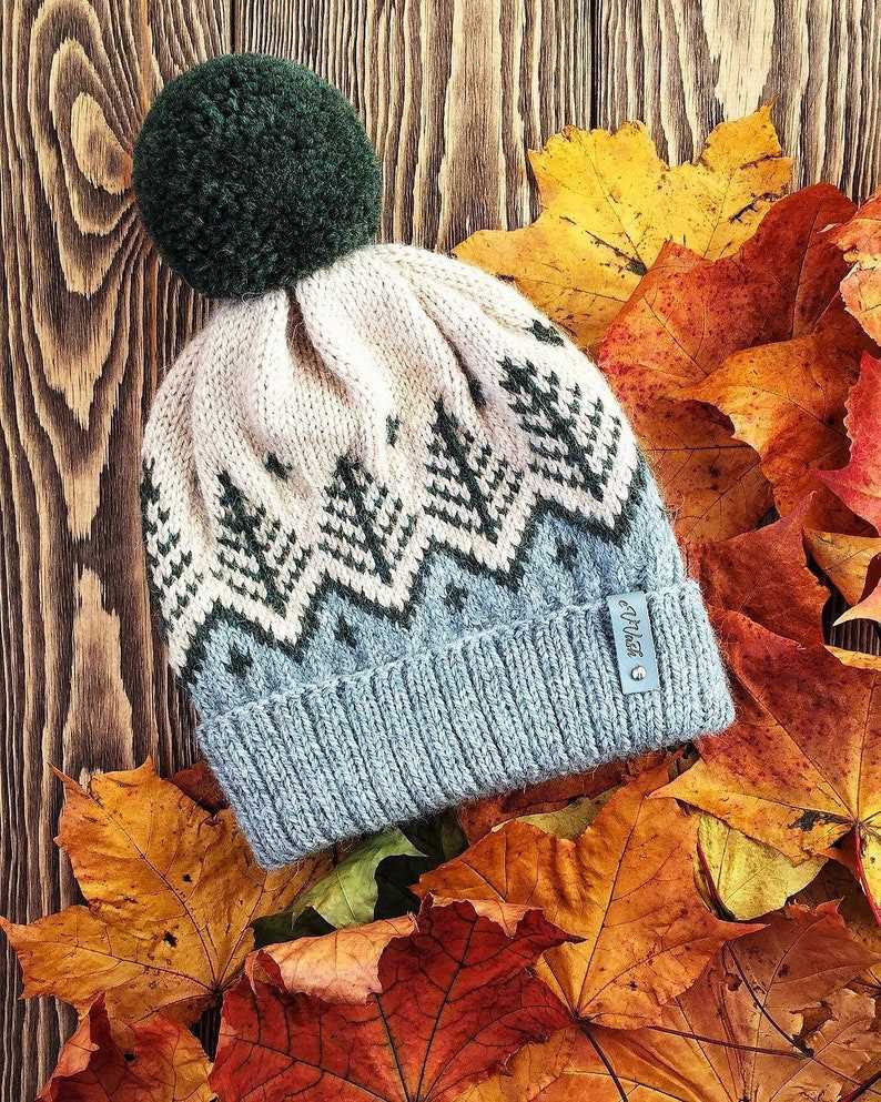 October hat knitting pattern