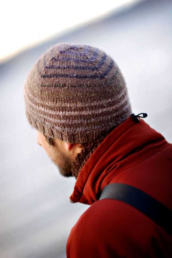 Mens knit hat pattern worsted weight yarn