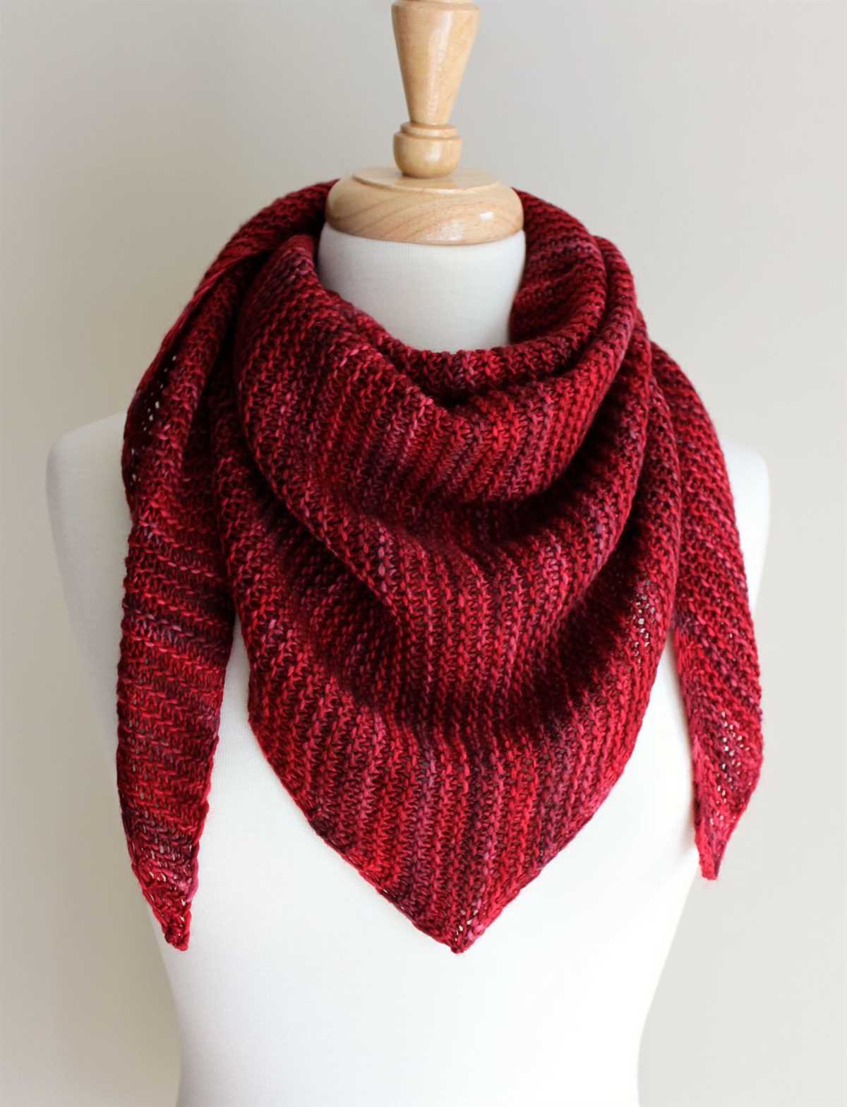 Knit a scarf pattern