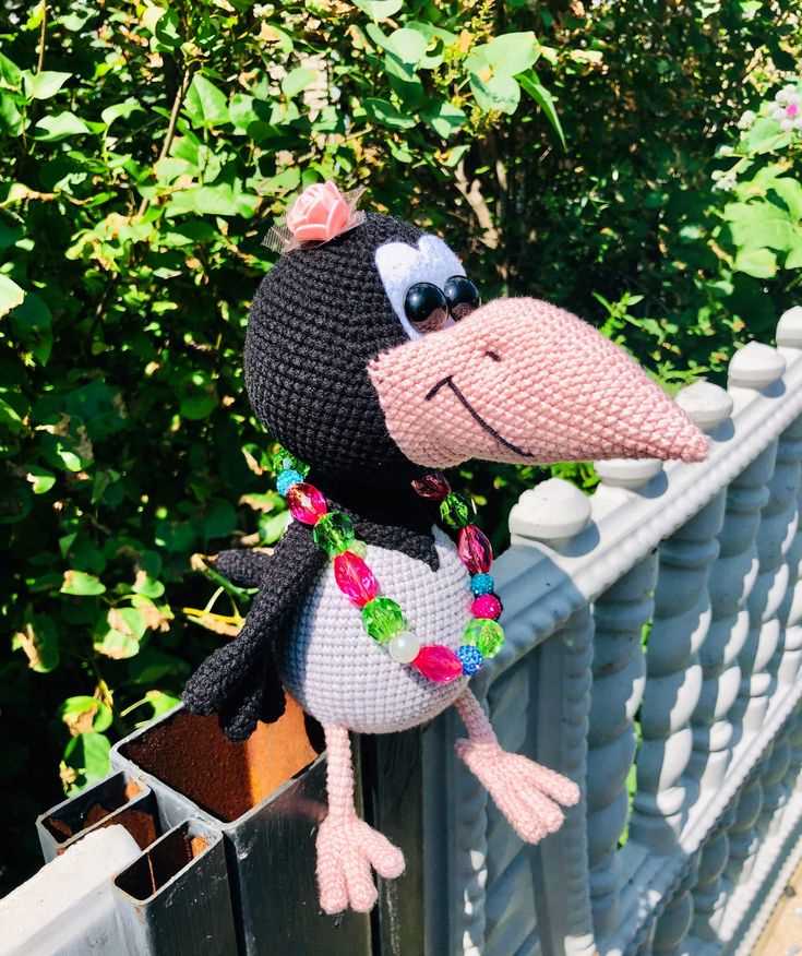Crow knitting pattern free