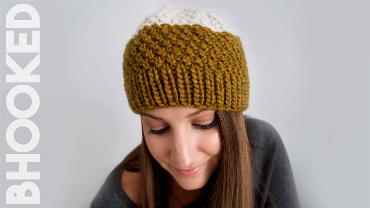 Create a Cozy Moss Stitch Hat with this Knitting Pattern Moss stitch hat knitting pattern