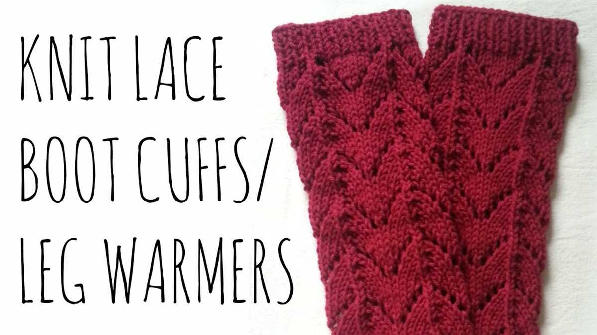 Leg warmer knitting patterns