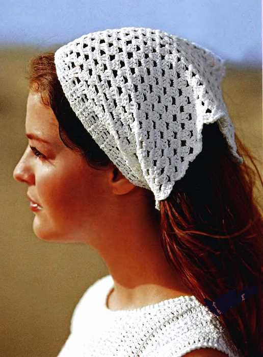 Bandana knitting pattern free