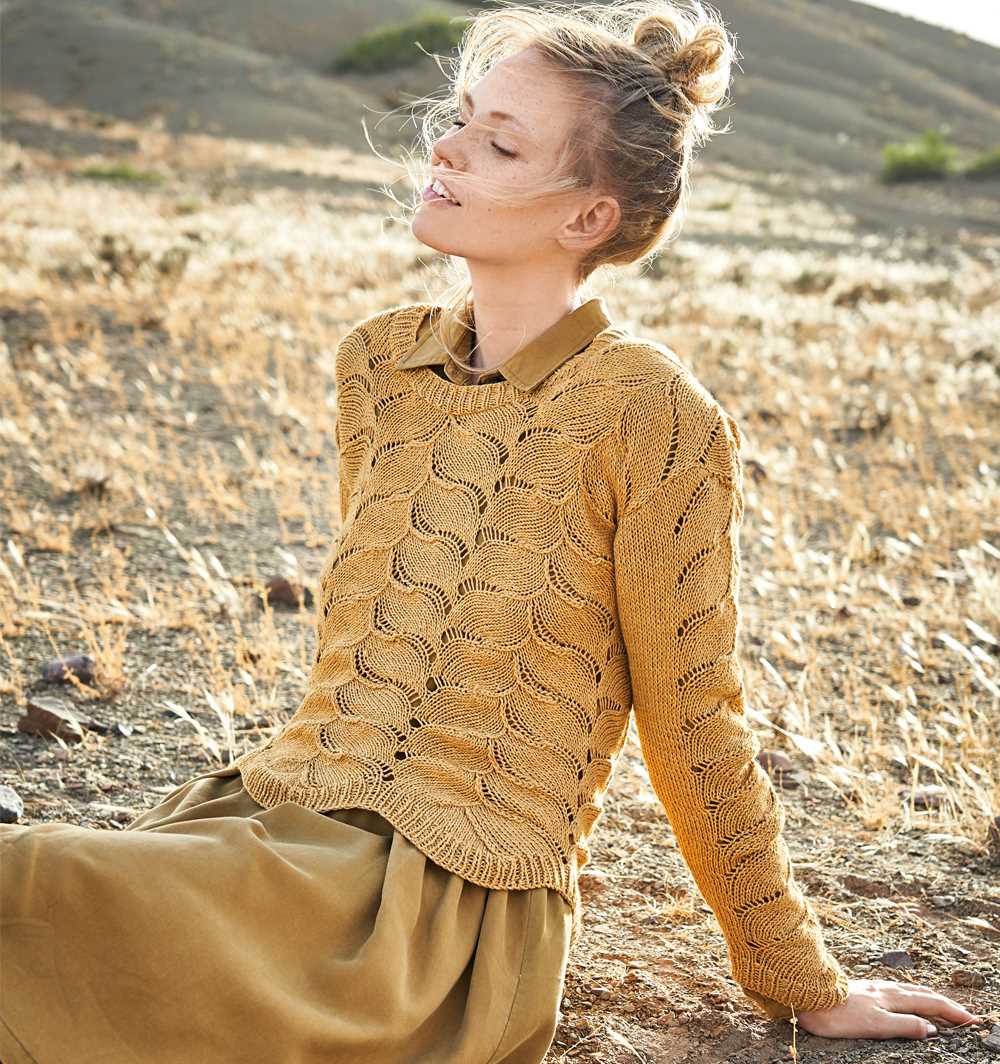 Lace knitting patterns for sweaters