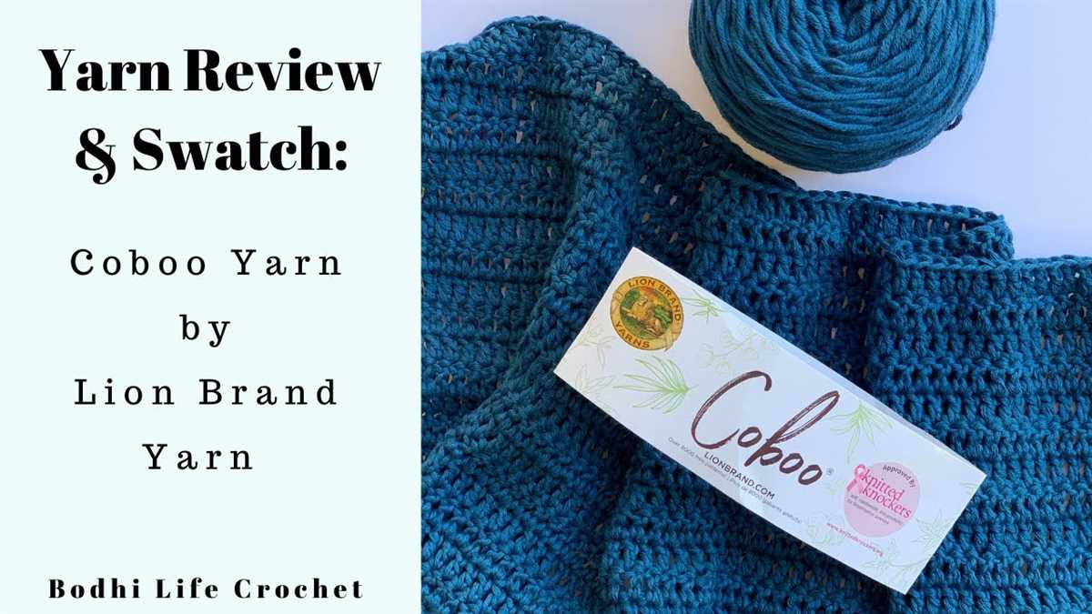 Coboo yarn knit patterns