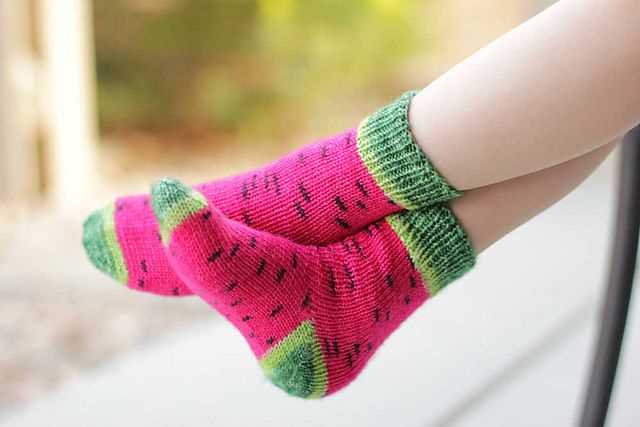 Knitting sock patterns