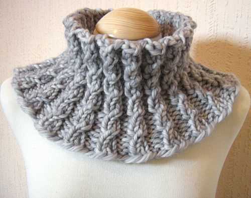 Knitting patterns for neck warmers