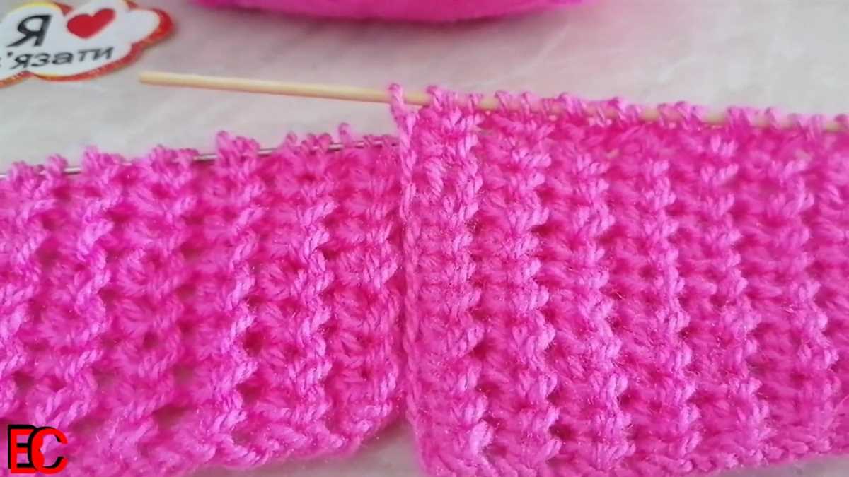 Fir cone knitting pattern