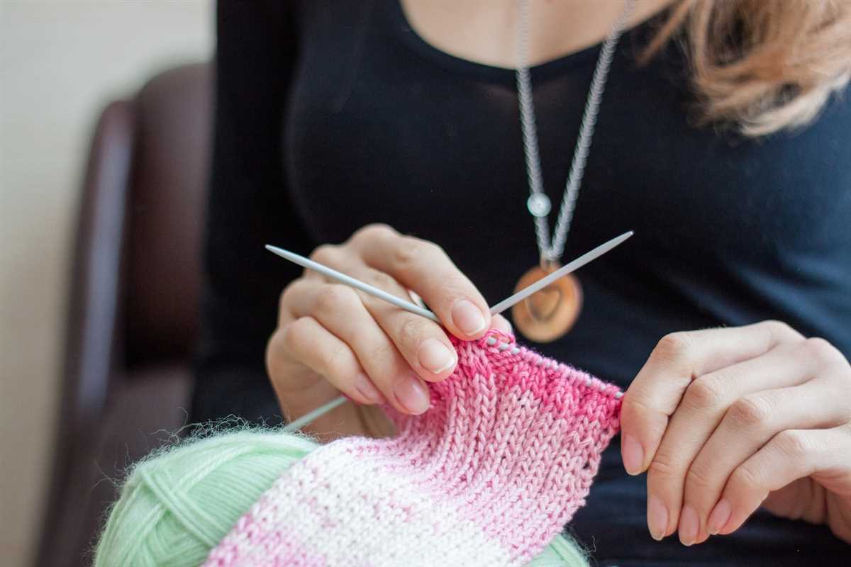 Using smaller knitting needles than pattern