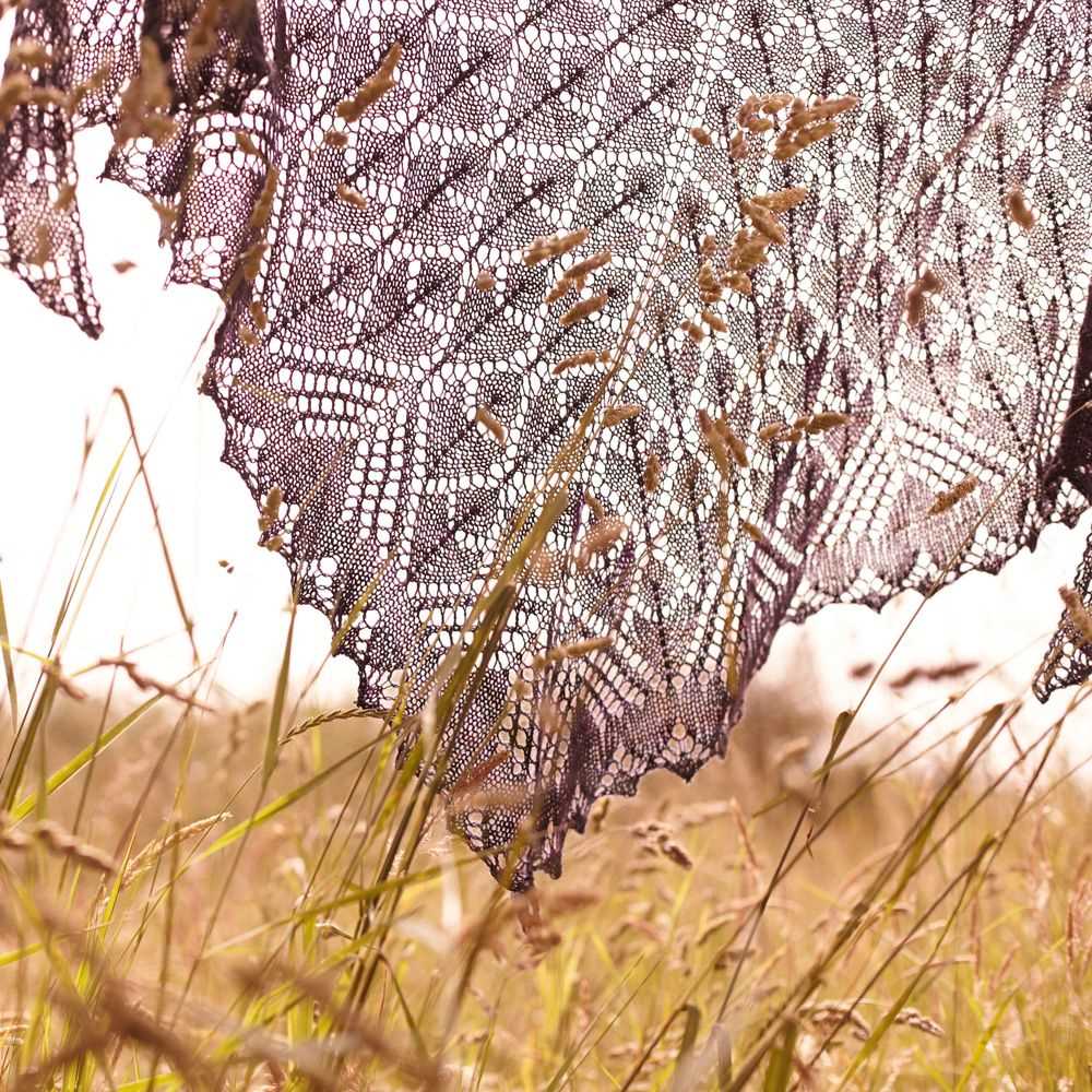Basic lace knitting pattern