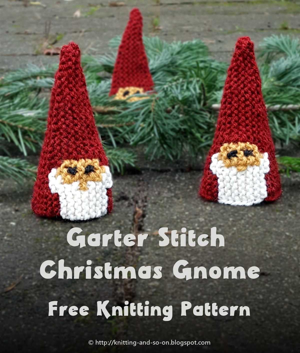 Knitted gnome pattern free