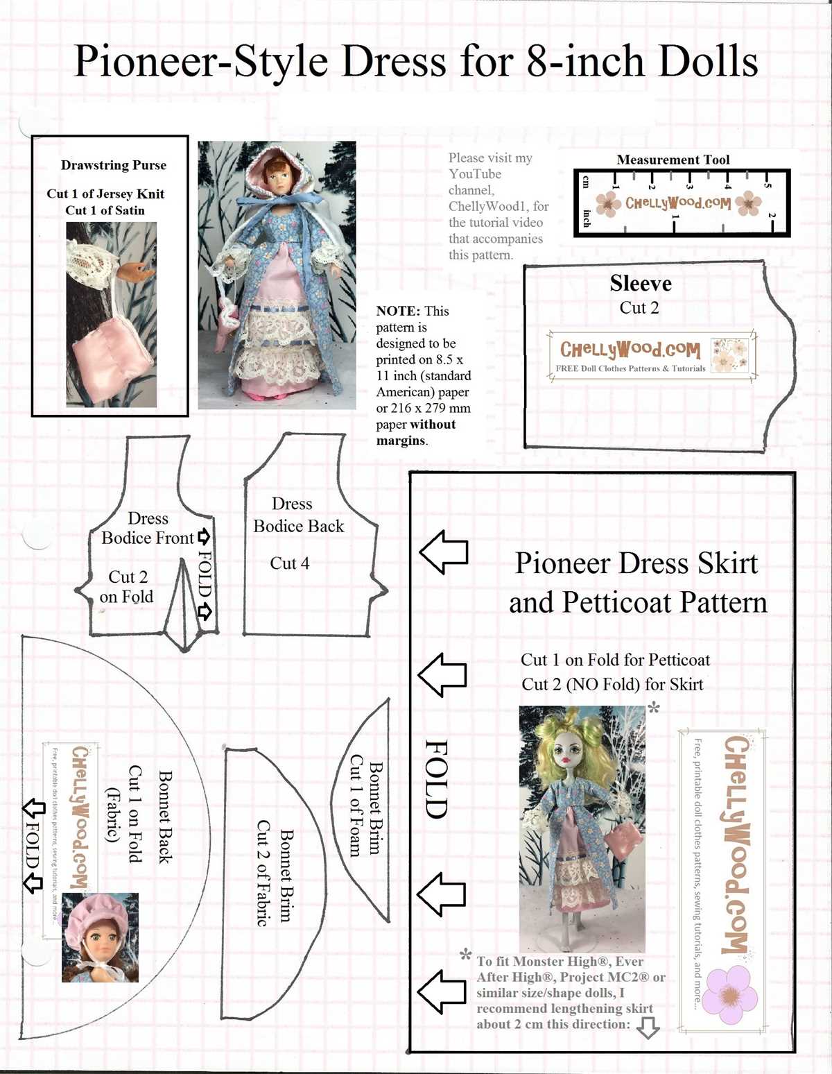 12 inch doll clothes knitting patterns free