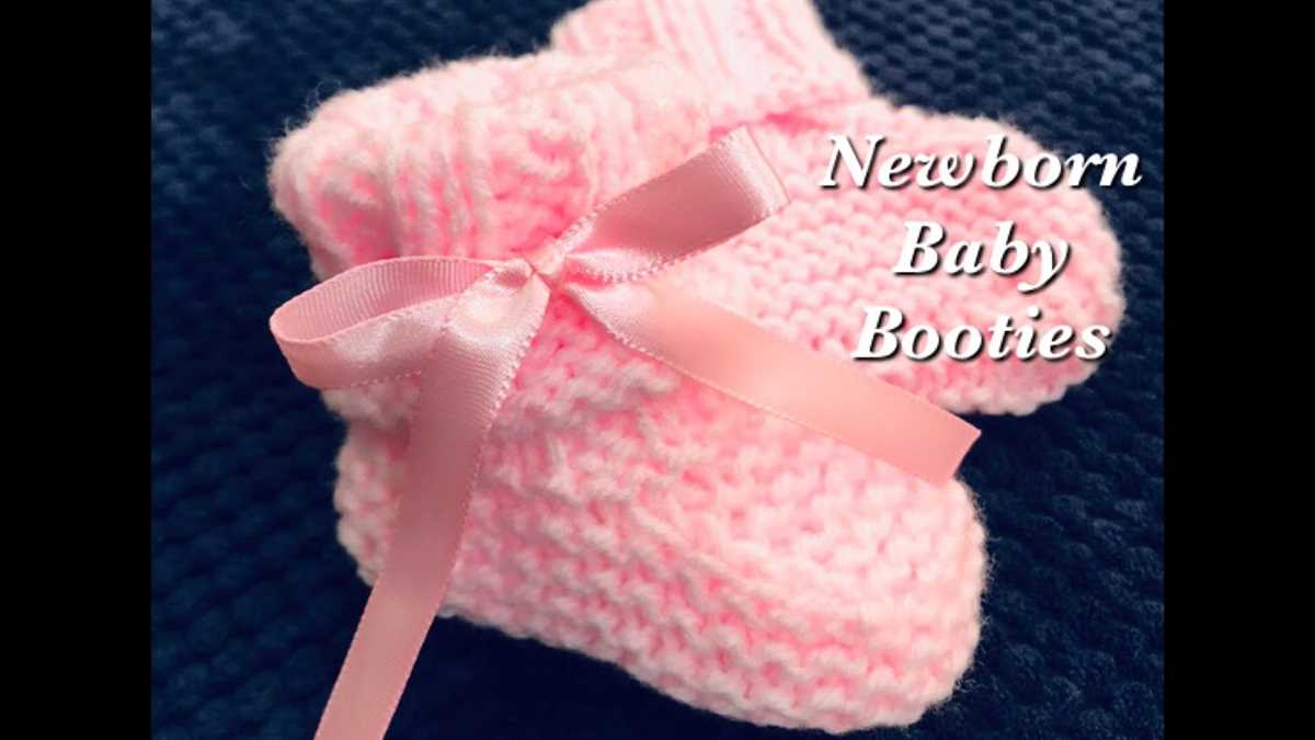 Bootie knitting pattern for beginners