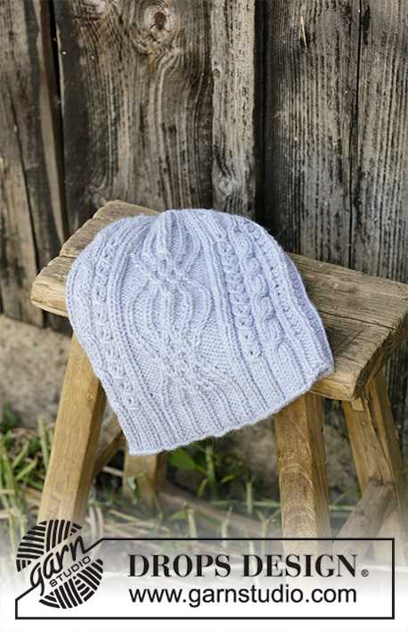 Drops design knitted hat patterns